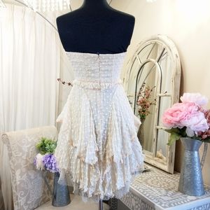 🍒NWT🍒  FP x SPELL ETHEREAL MINI BUSTIER DRESS